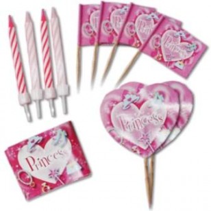 Princess Sparkle Birthday Cake Decoration Kit Princess Sparkle Birthday Cake Decoration Kit